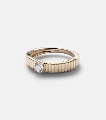 Bague Cher en or 14 ct et diamants | Stone and Strand