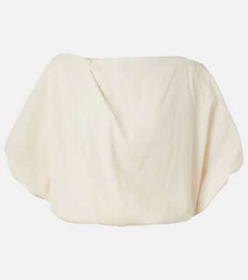 Top Niles en coton et soie | Khaite
