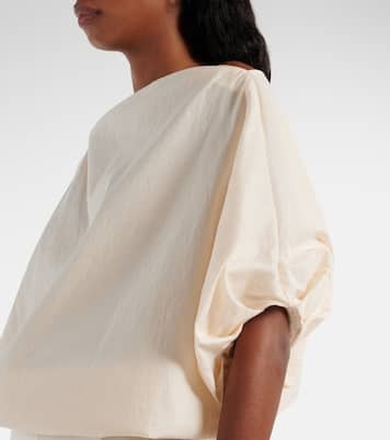 Top Niles en coton et soie | Khaite