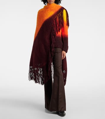 Poncho Lauren en cachemire | Gabriela Hearst