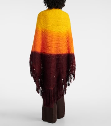 Poncho Lauren en cachemire | Gabriela Hearst