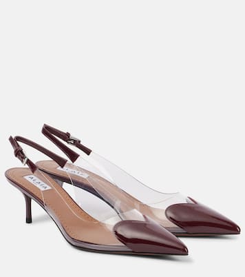Slingback-Pumps Le Cœur mit Lackleder | Alaïa