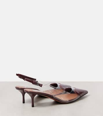 Slingback-Pumps Le Cœur mit Lackleder | Alaïa