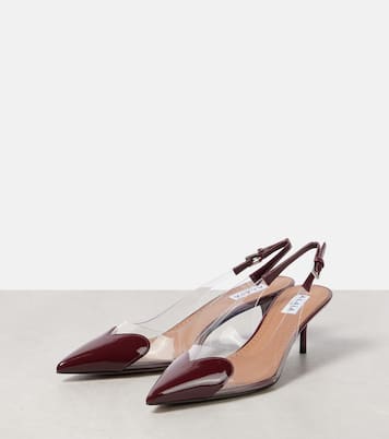 Slingback-Pumps Le Cœur mit Lackleder | Alaïa