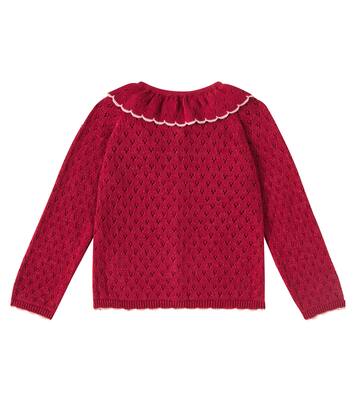 Holiday lamé wool-blend cardigan | Konges Sløjd