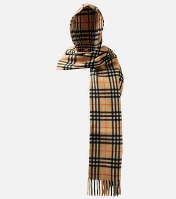 Sciarpa Burberry Check con cappuccio | Burberry