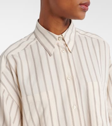 Camicia in misto seta | Brunello Cucinelli