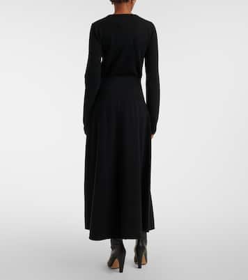 Jupe longue N°388 Ease en cachemire mélangé | Extreme Cashmere