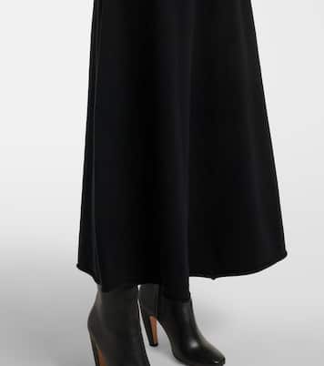 Jupe longue N°388 Ease en cachemire mélangé | Extreme Cashmere