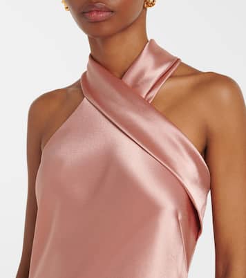 Pandora satin gown  | Galvan