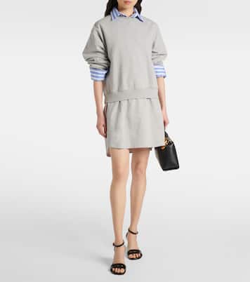 Abito corto in jersey di cotone | JW Anderson