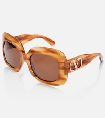 Lunettes de soleil VLogo carrées | Valentino