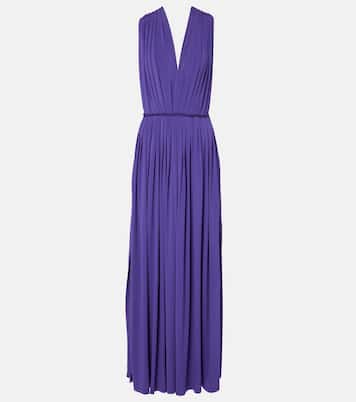 Abito lungo Walter in jersey con pince | Max Mara