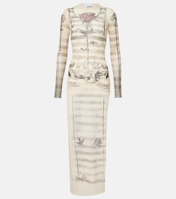 Maxikleid aus Mesh | Jean Paul Gaultier