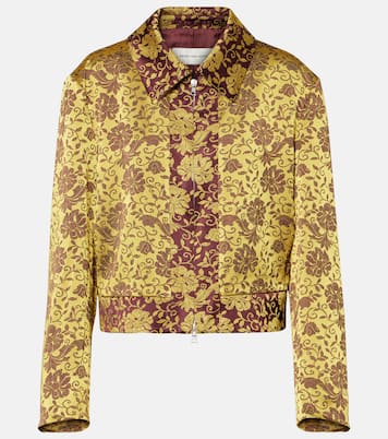 Veste en jacquard à fleurs | Dries Van Noten