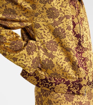 Veste en jacquard à fleurs | Dries Van Noten