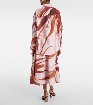 Camicia in cotone con stampa | Dries Van Noten