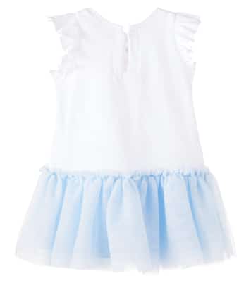Baby - Abito in cotone con stampa | Monnalisa