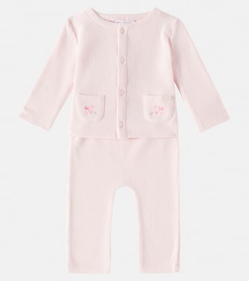 Bébé – Ensemble cardigan et pantalon en coton | Tartine et Chocolat