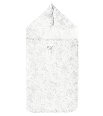 Bebé - saco de dormir de algodón floral | Tartine et Chocolat