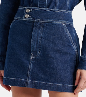 Minigonna Bowen in jeans | Veronica Beard
