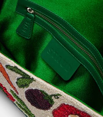 Tommy Small beaded shoulder bag | Staud