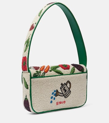 Tommy Small beaded shoulder bag | Staud