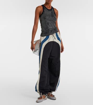 High-rise track pants | The Attico