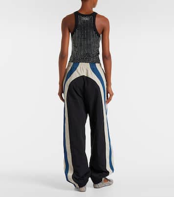 High-rise track pants | The Attico