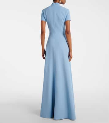 Malinda wool crêpe gown | Emilia Wickstead