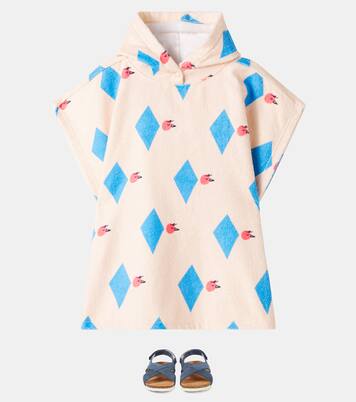 Poncho Diamond Bird in spugna | Jellymallow