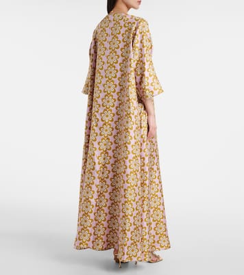 Maxikleid Muumuu aus Seiden-Twill | La DoubleJ