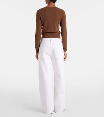 Jeans a gamba larga e vita media | Agolde