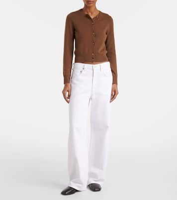 Jeans a gamba larga e vita media | Agolde