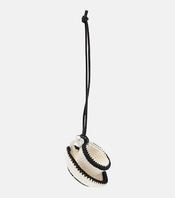 Teacup crochet bag charm | JW Anderson