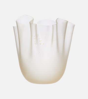Vaso Frozen medio in vetro by Fulvio Bianconi and Paolo Venini | Venini