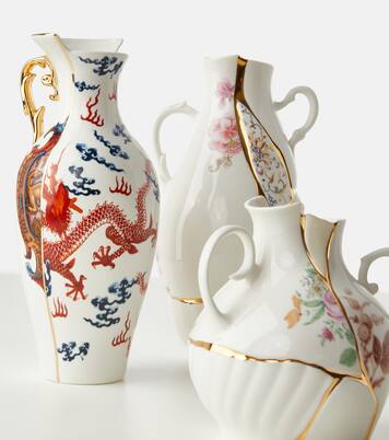 Hybrid Adelma porcelain vase | Seletti