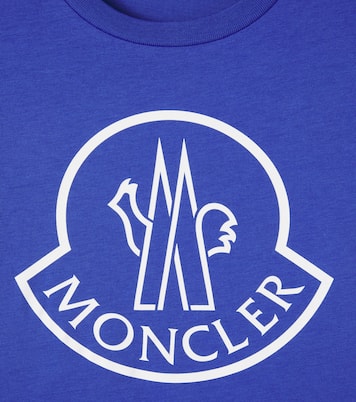 Camiseta en jersey de algodón con logo | Moncler Enfant