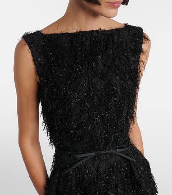 Lurex® fil coupé midi dress | Erdem