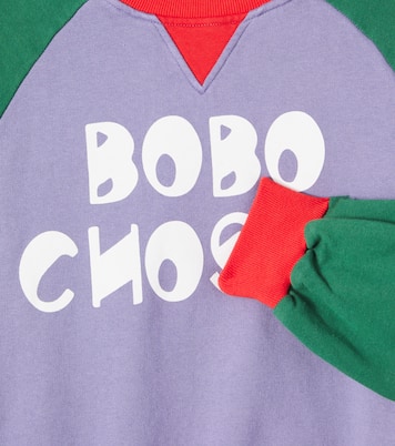 Logo cotton sweatshirt | Bobo Choses