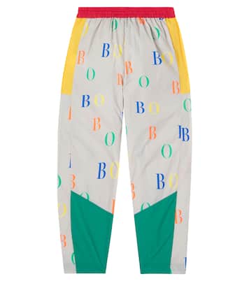 Logo printed sweatpants | Bobo Choses