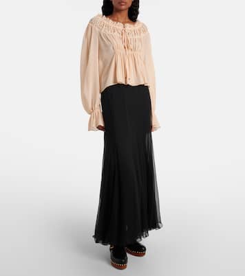 Silk maxi skirt | Chloé