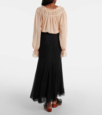 Silk maxi skirt | Chloé