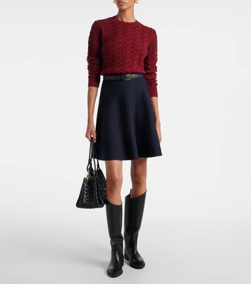 Ubalda virgin wool miniskirt | Max Mara