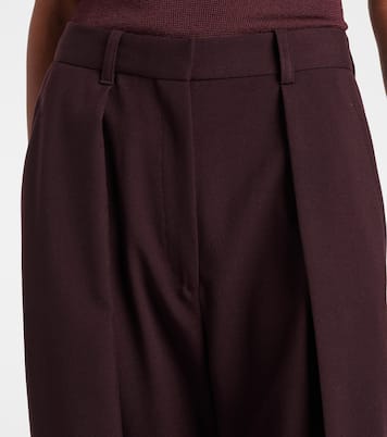 Weite High-Rise-Hose | Victoria Beckham