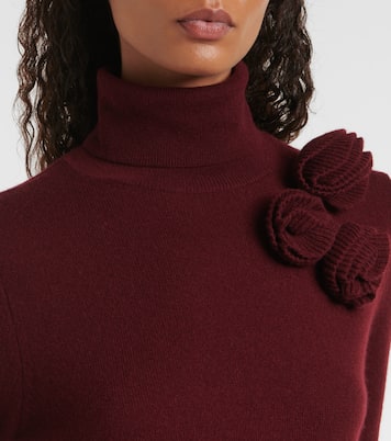 Wool and cashmere turtleneck sweater | Jardin des Orangers