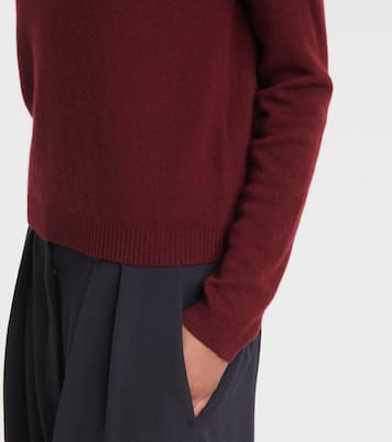 Wool and cashmere turtleneck sweater | Jardin des Orangers