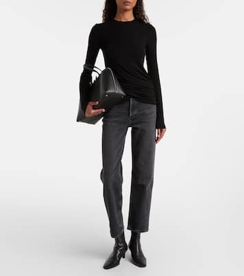 Eve draped T-shirt | Agolde
