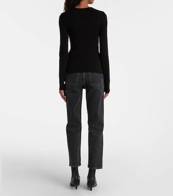 Eve draped T-shirt | Agolde