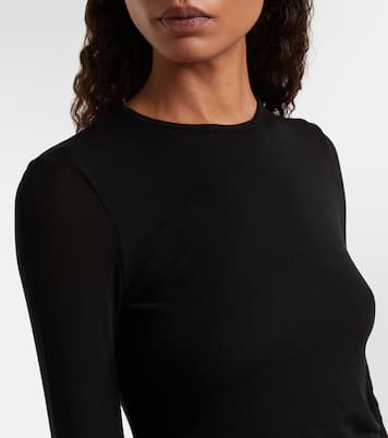 Eve draped T-shirt | Agolde